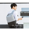 Multifunktions USB Lading Men College Books Bags